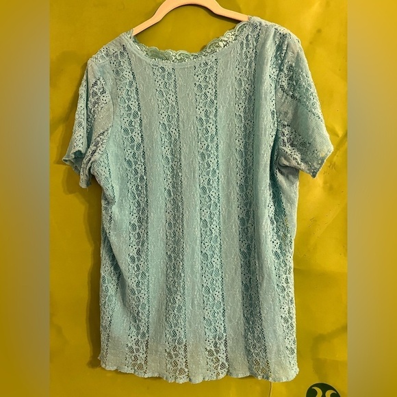 Covington women’s t-shirt v-neck - size L - light blue - Picture 3 of 4